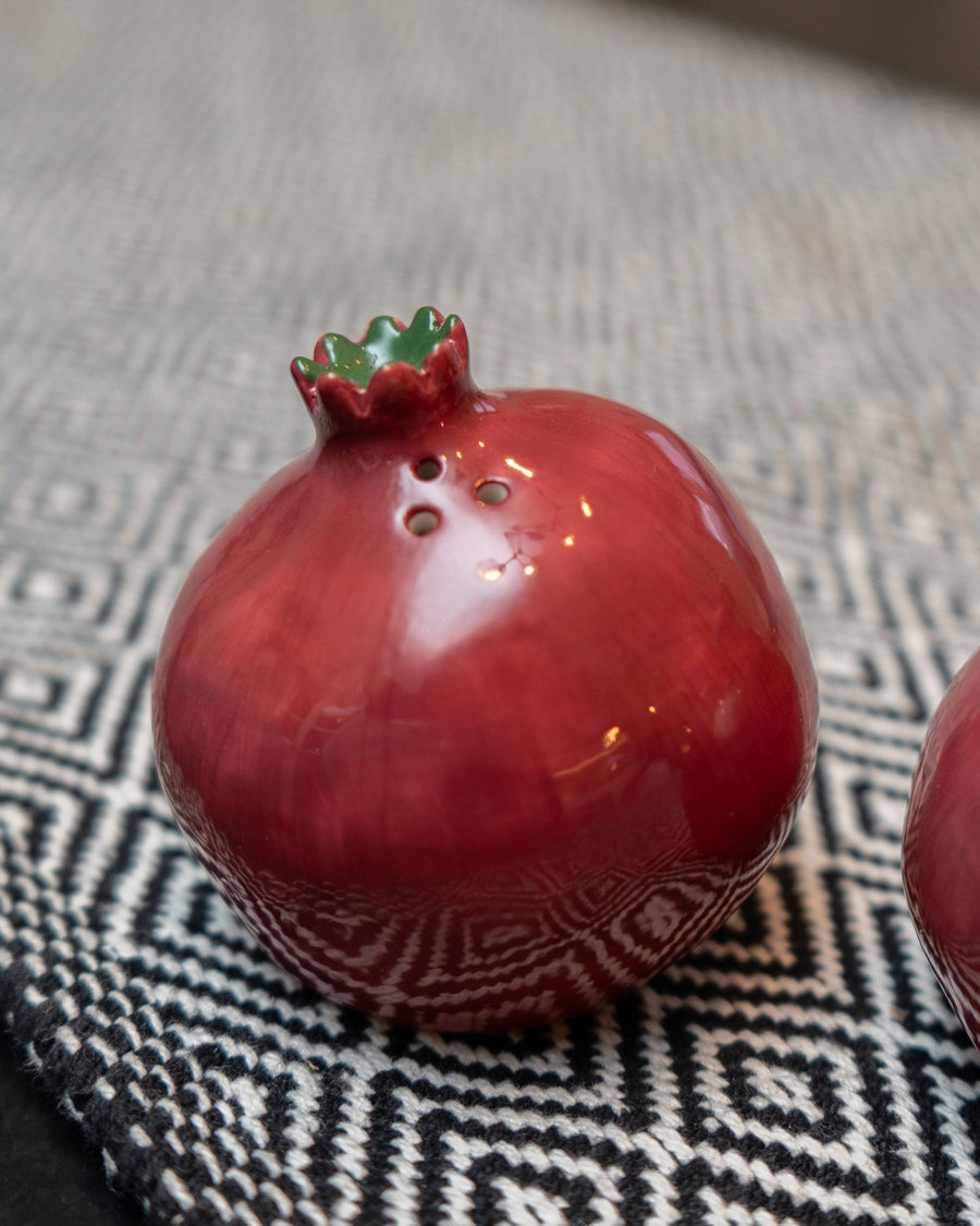 Pomegranate Salt & Pepper Pots