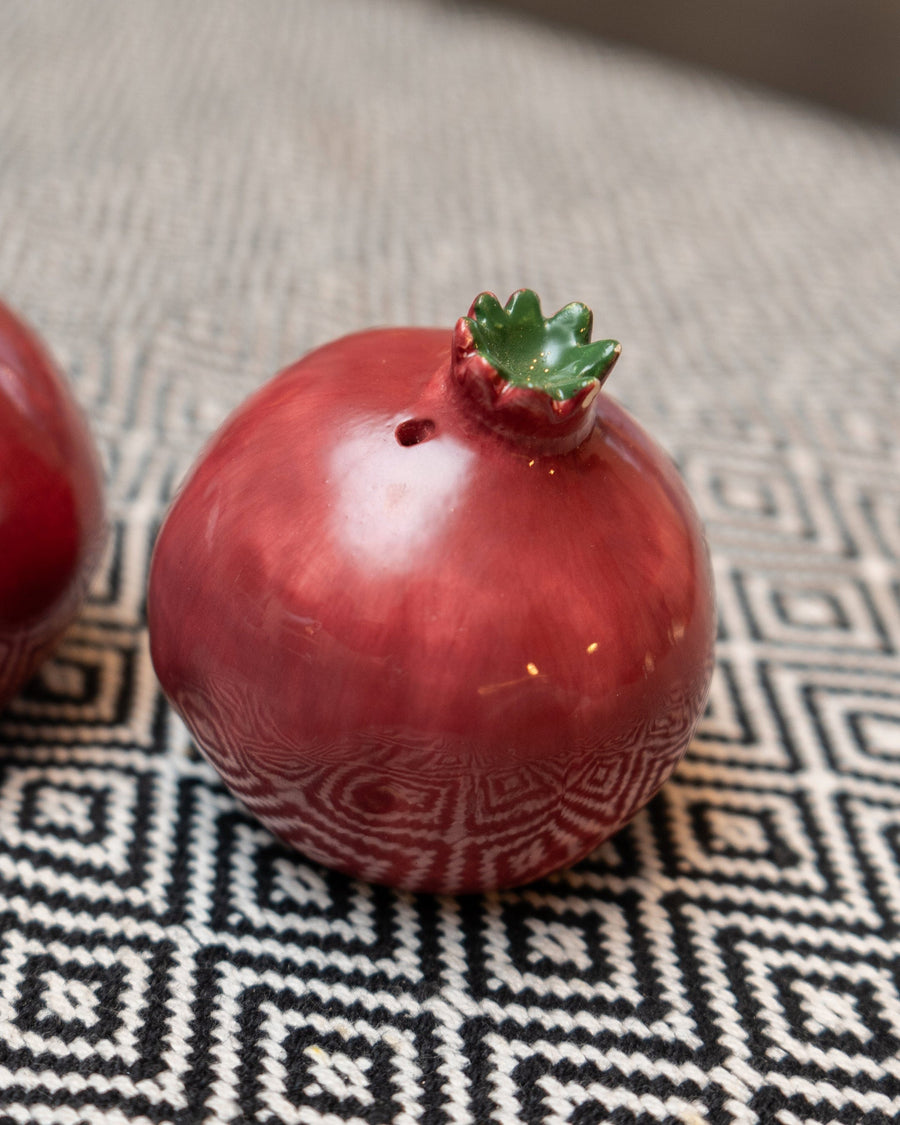 Pomegranate Salt & Pepper Pots