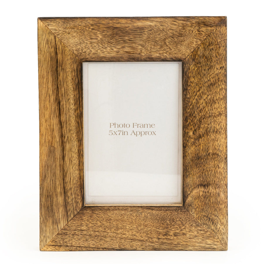 Dark Mango Wood Photo Frame  5 x 7"