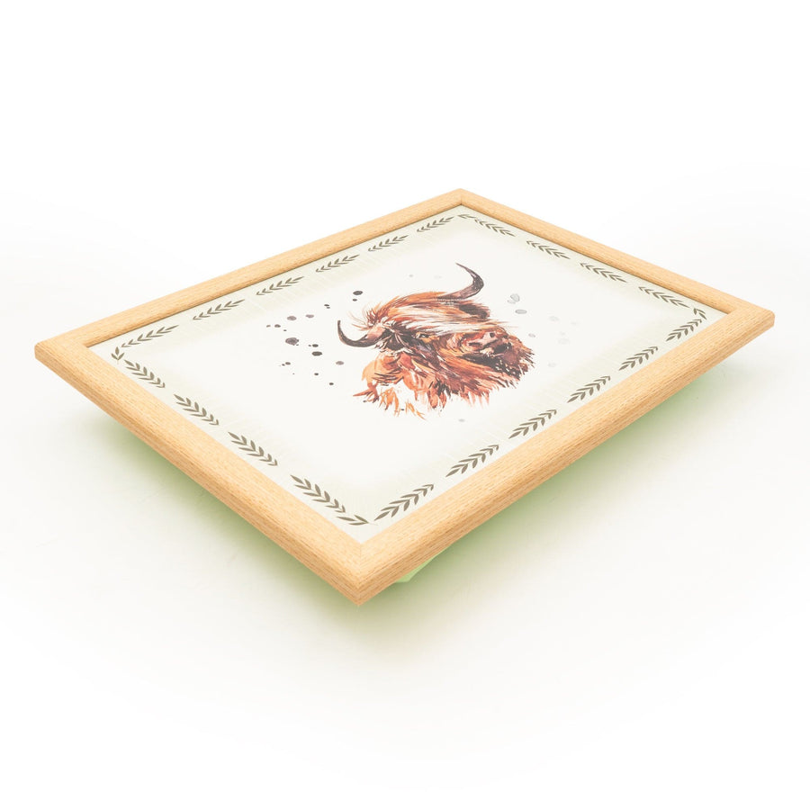 Highland Cow Lap Tray