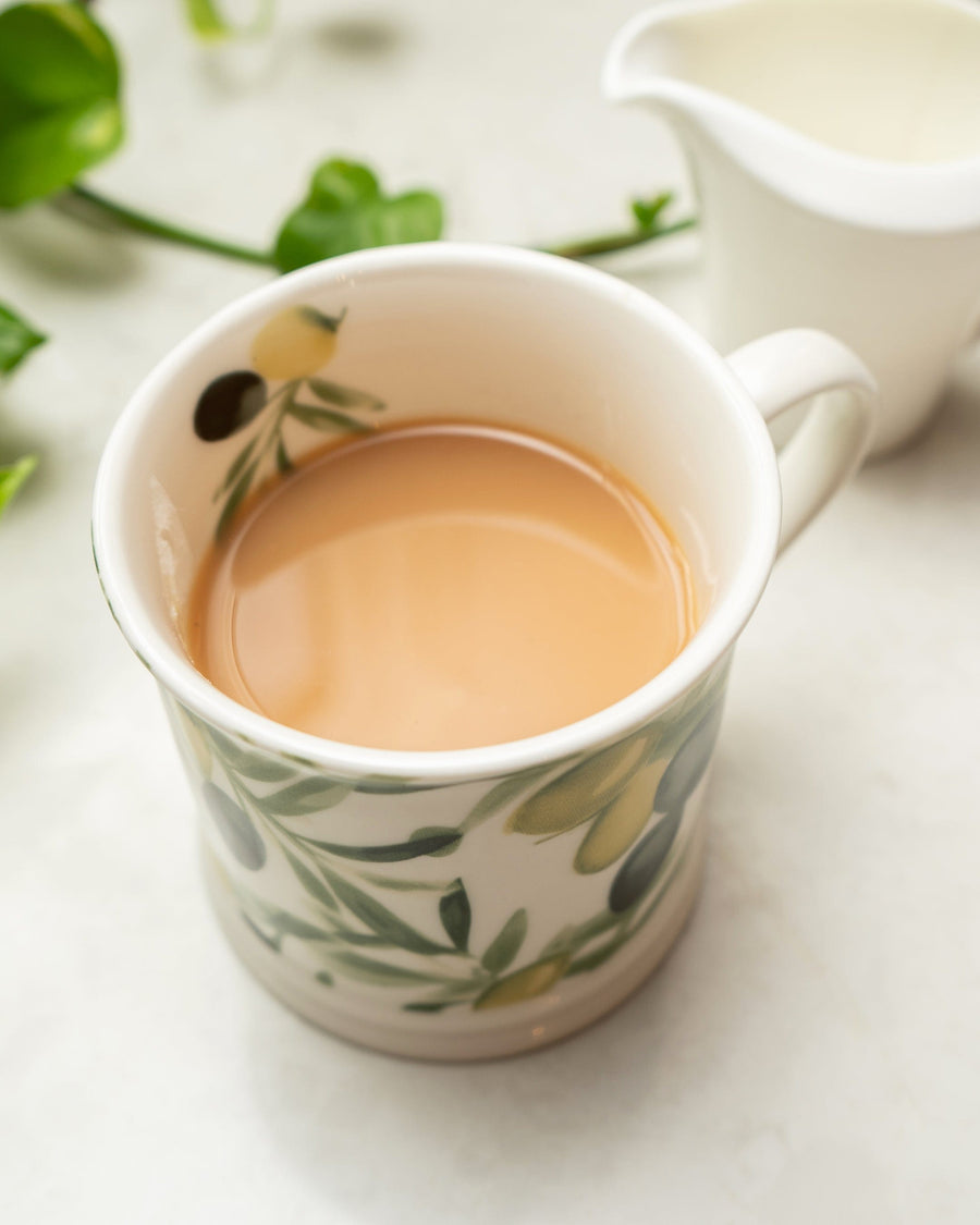 Olive Pattern Tankard Mug