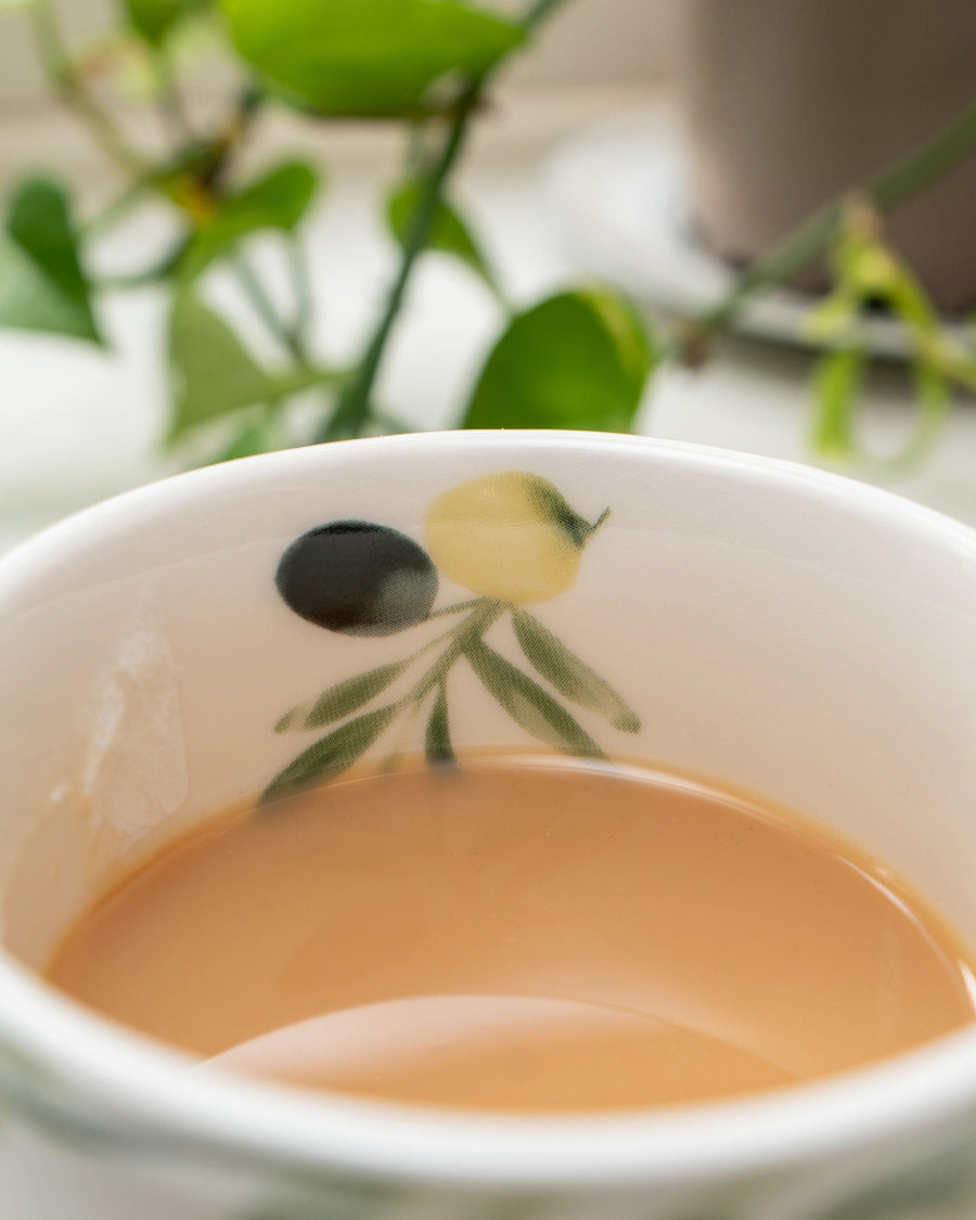 Olive Pattern Tankard Mug