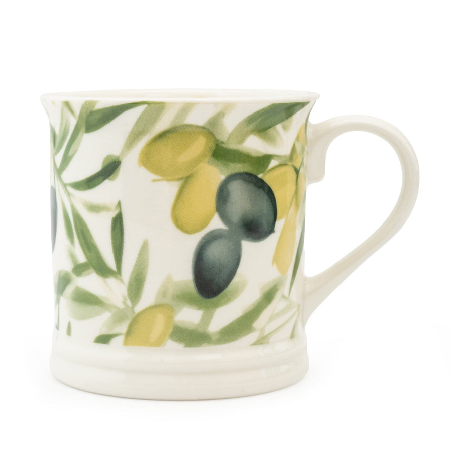 Olive Pattern Tankard Mug