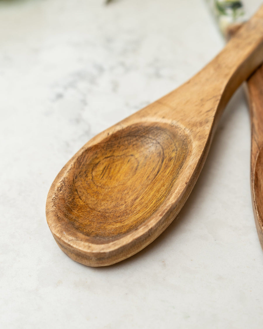 Olive Serving Spoon & Fork Set