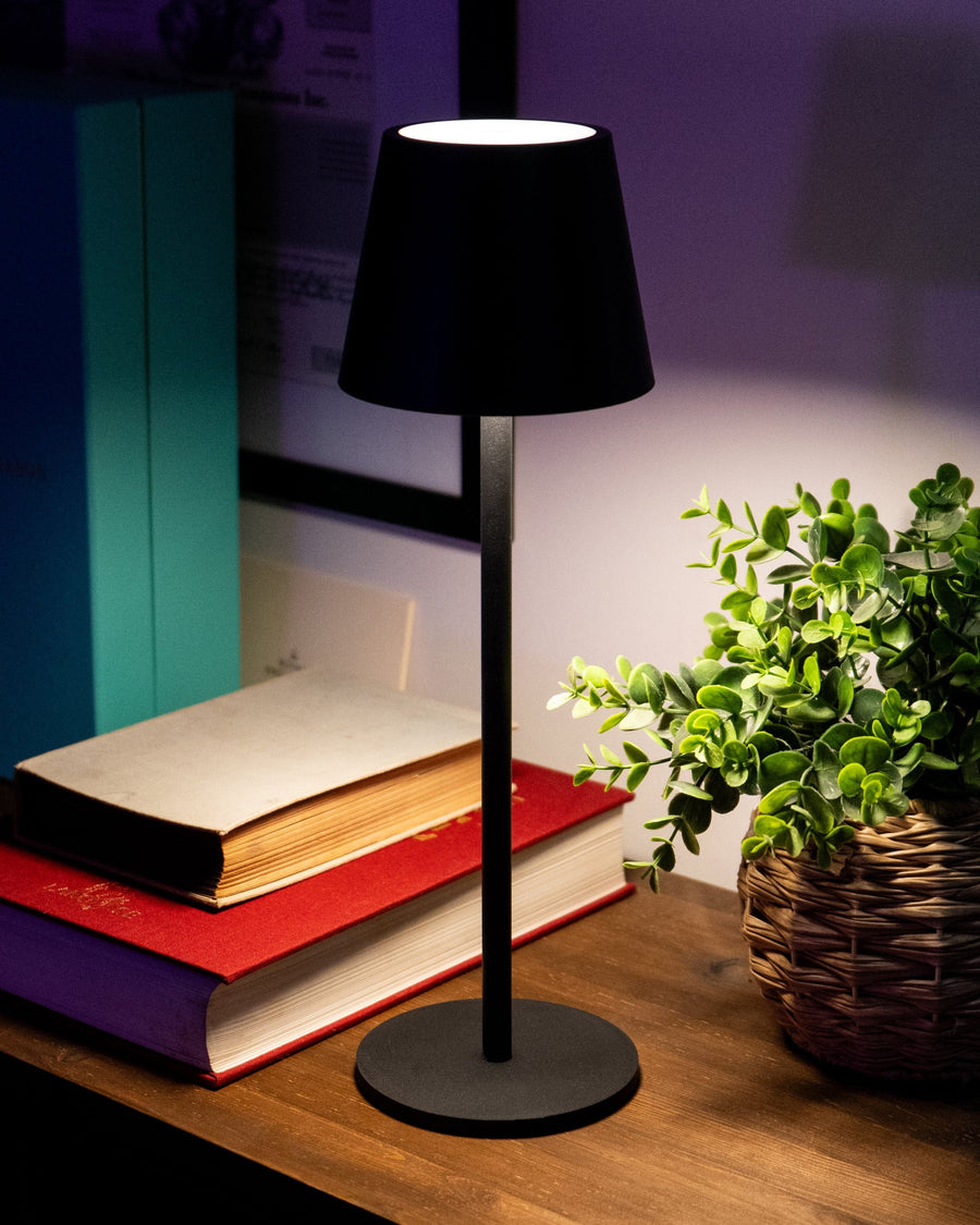 Black LED Touch Lamp