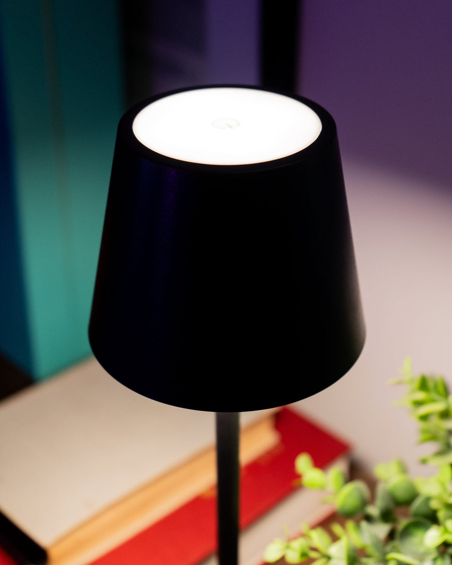 Black LED Touch Lamp