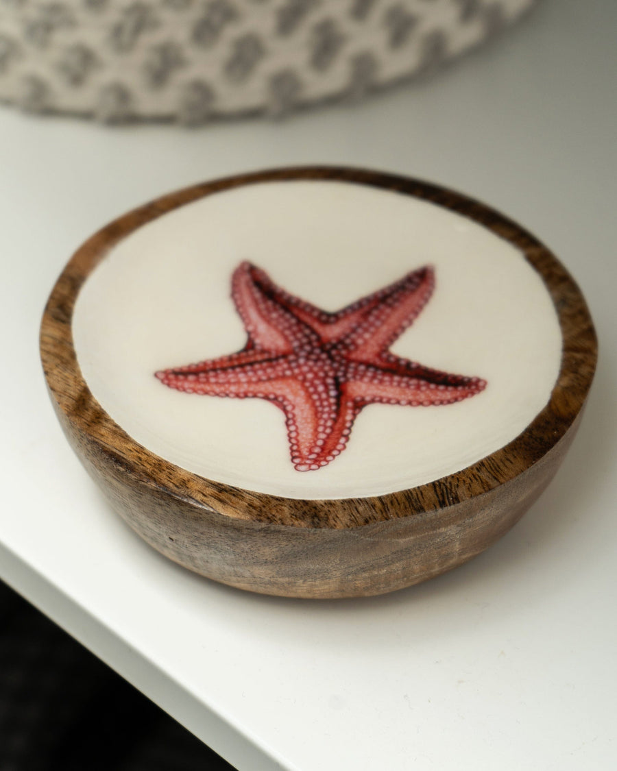 Starfish Small Mango Wood Dish