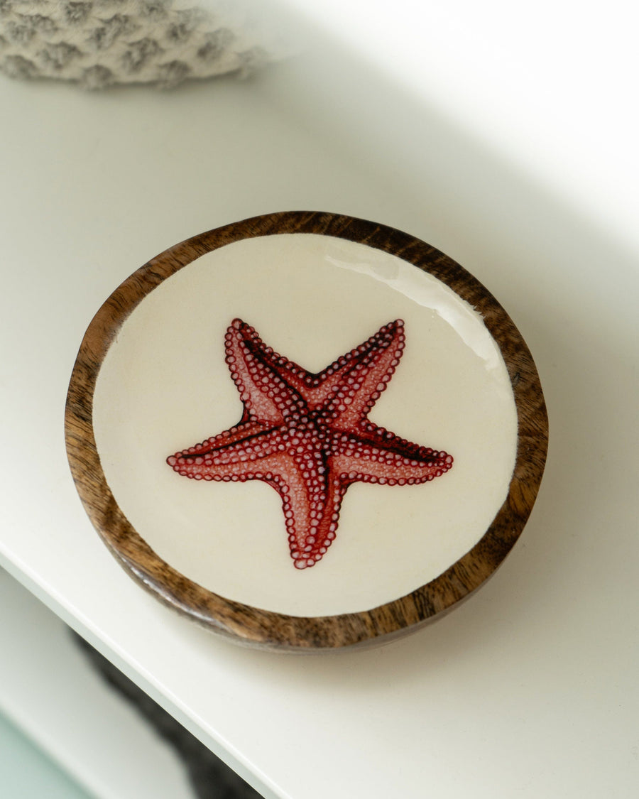 Starfish Small Mango Wood Dish