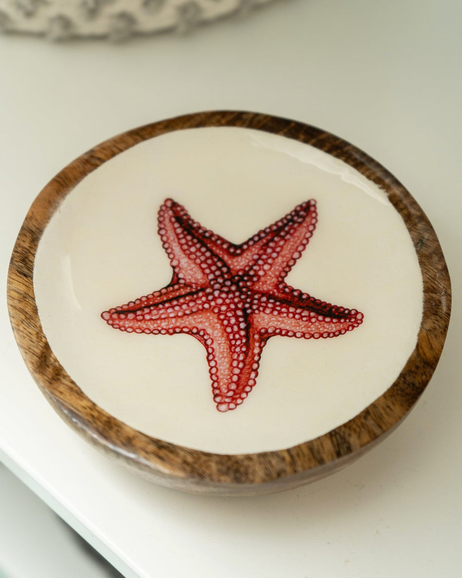 Starfish Small Mango Wood Dish