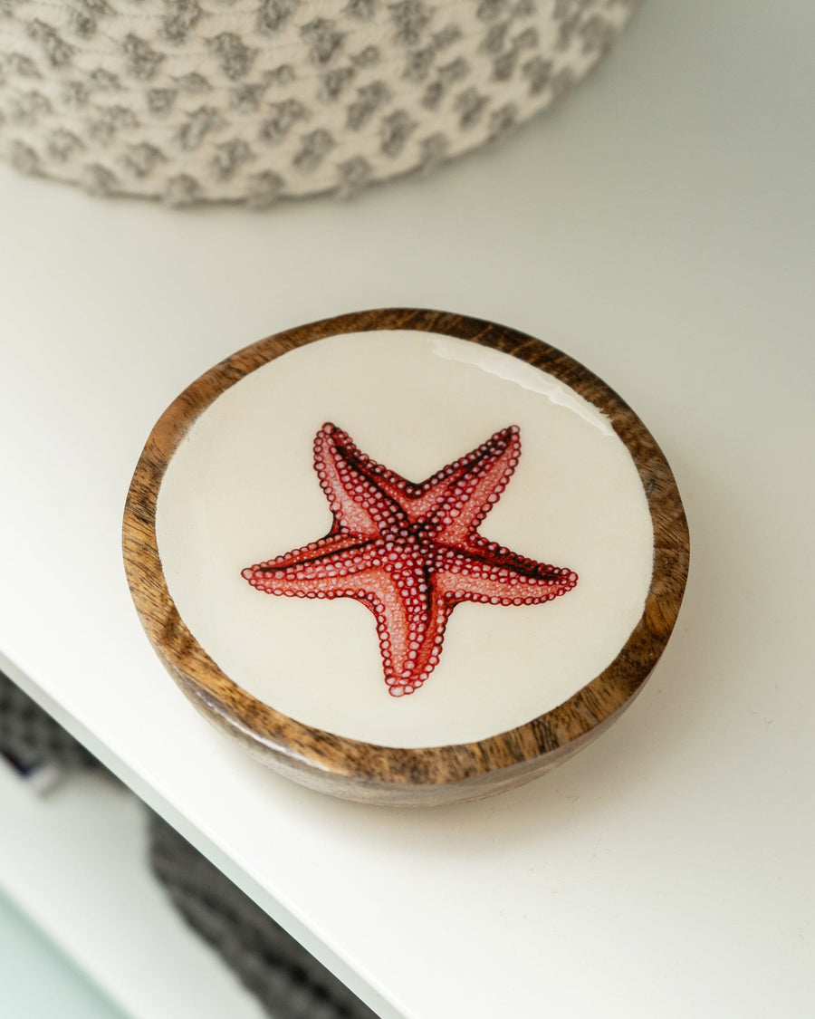 Starfish Small Mango Wood Dish