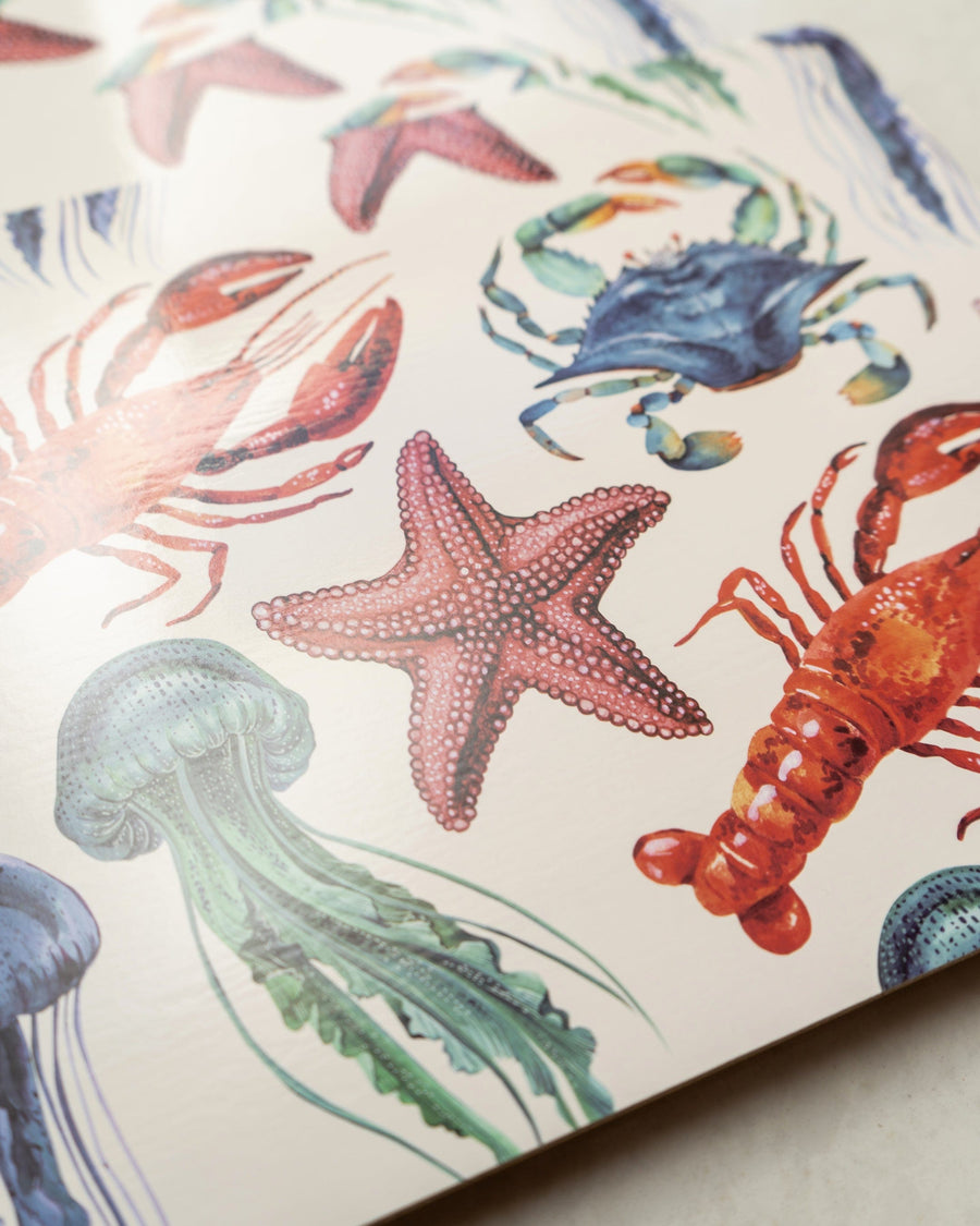 Set of 4 Sea Creatures Placemats