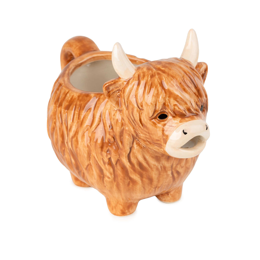 Highland Cow Ceramic Gravy Boat