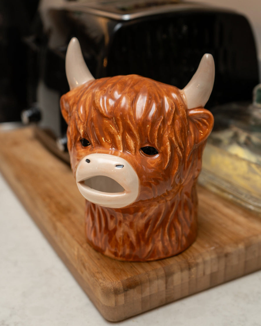 Highland Cow Milk Jug