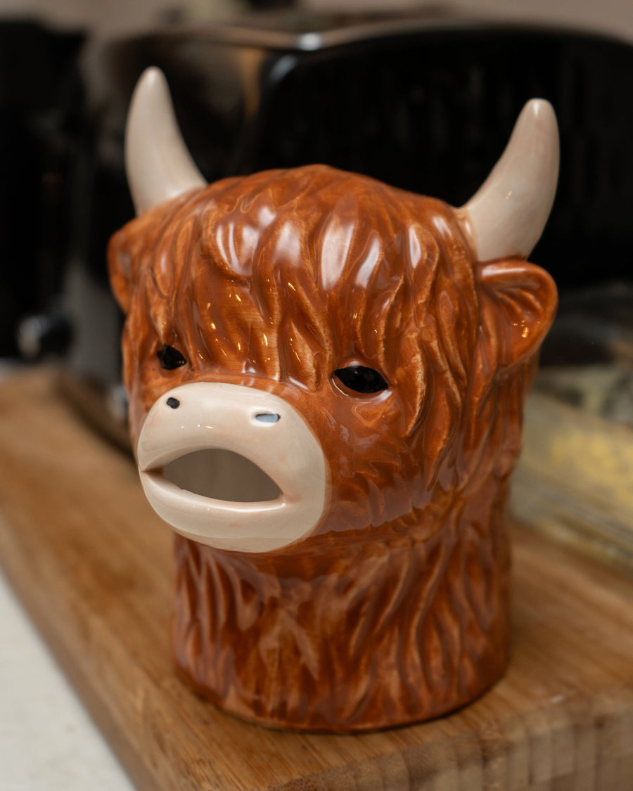 Highland Cow Milk Jug