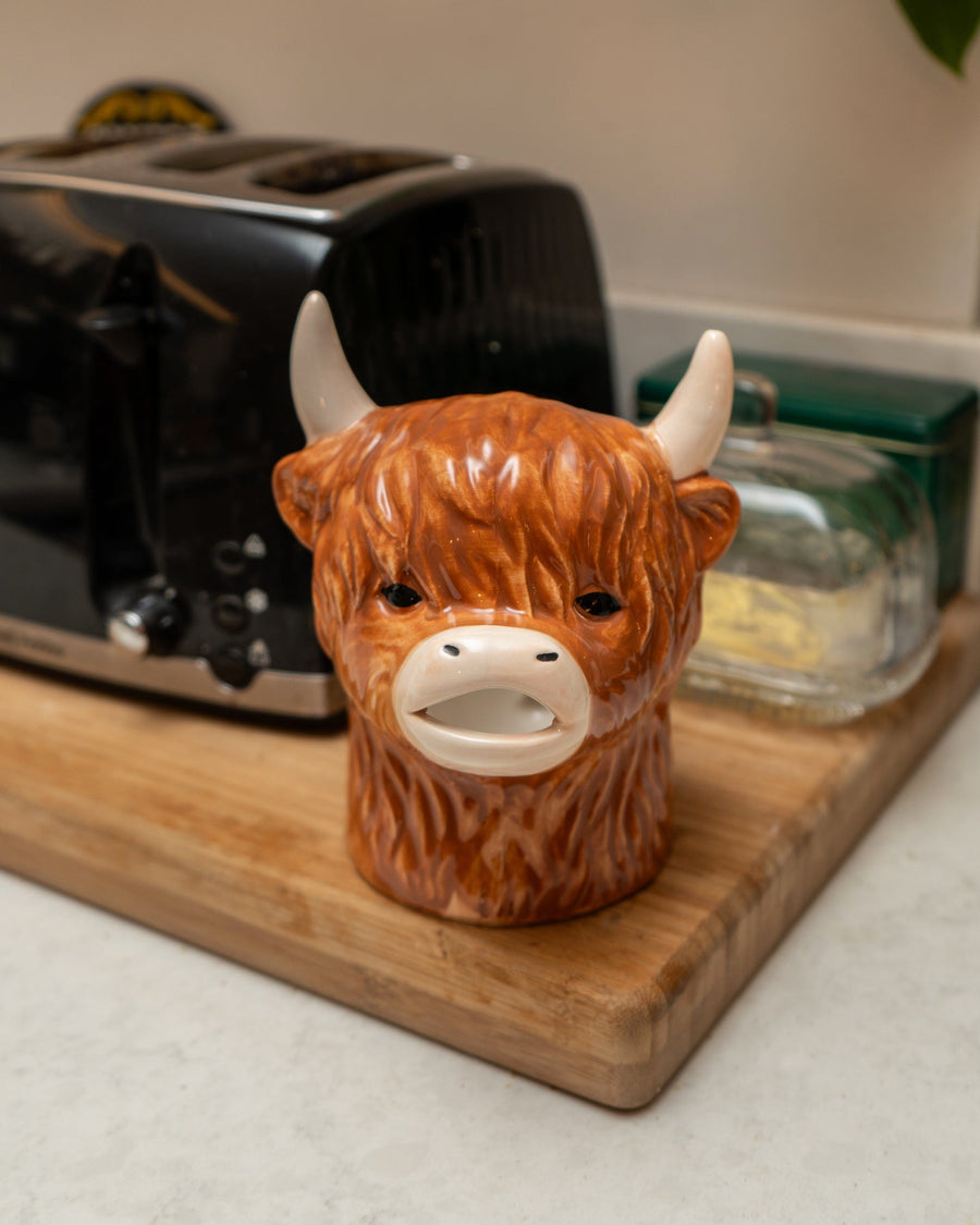 Highland Cow Milk Jug