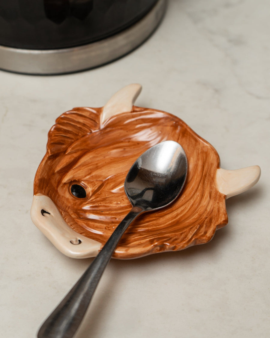 Highland Cow Spoon Rest