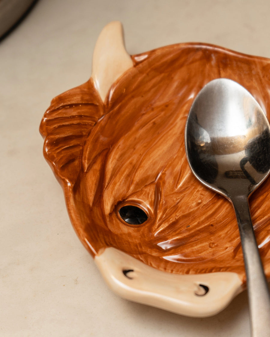 Highland Cow Spoon Rest