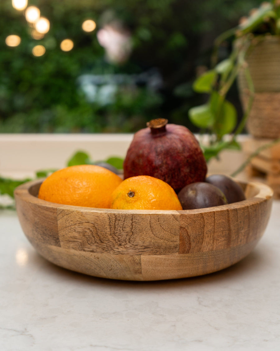 Large Mango Wood Bowl