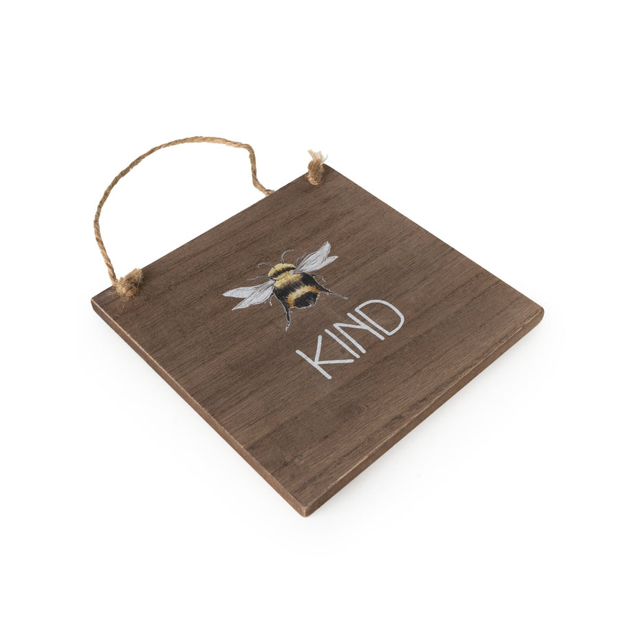 Bee Kind MDF Hanging Sign