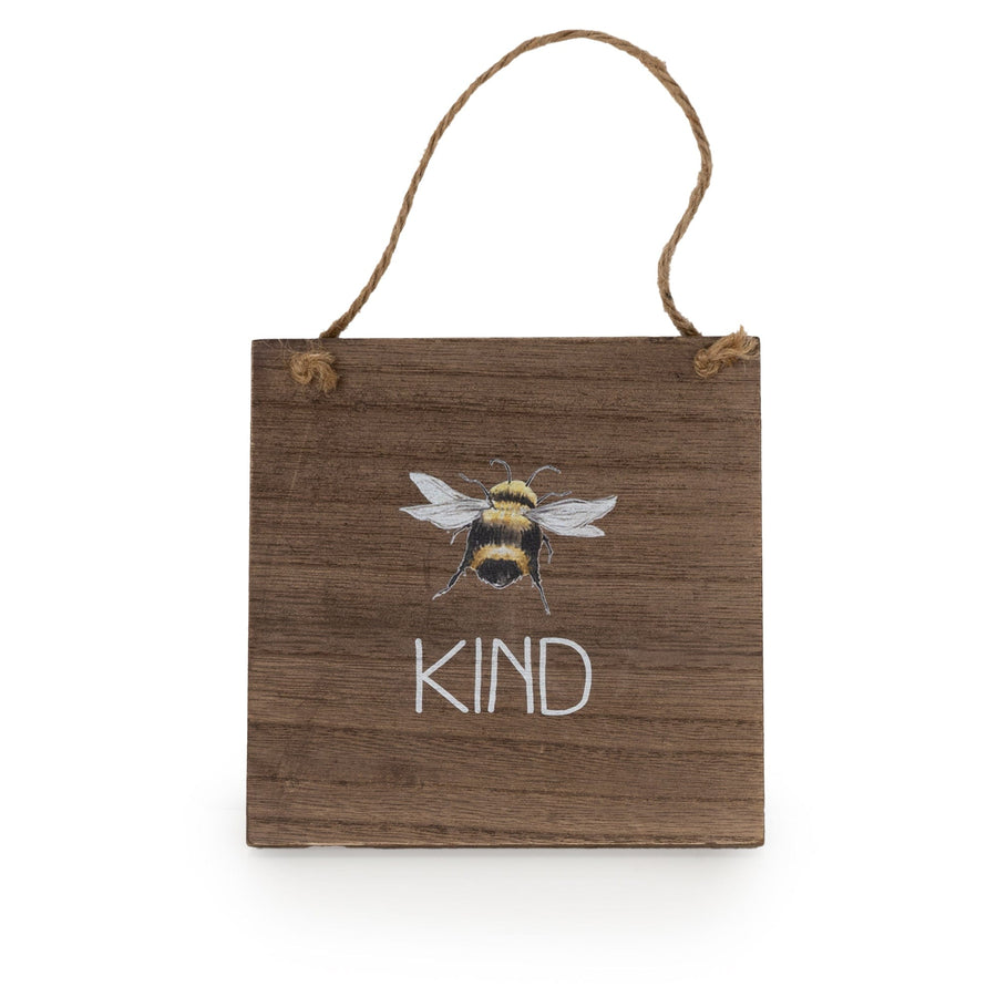 Bee Kind MDF Hanging Sign