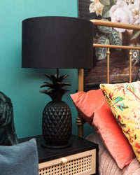 Black deals pineapple lamp