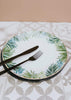 ESME Home Dinner Plates Set of Four Emerald Eden Dinner Plates