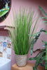 ESME Home Large Faux Grasses in Rattan Basket