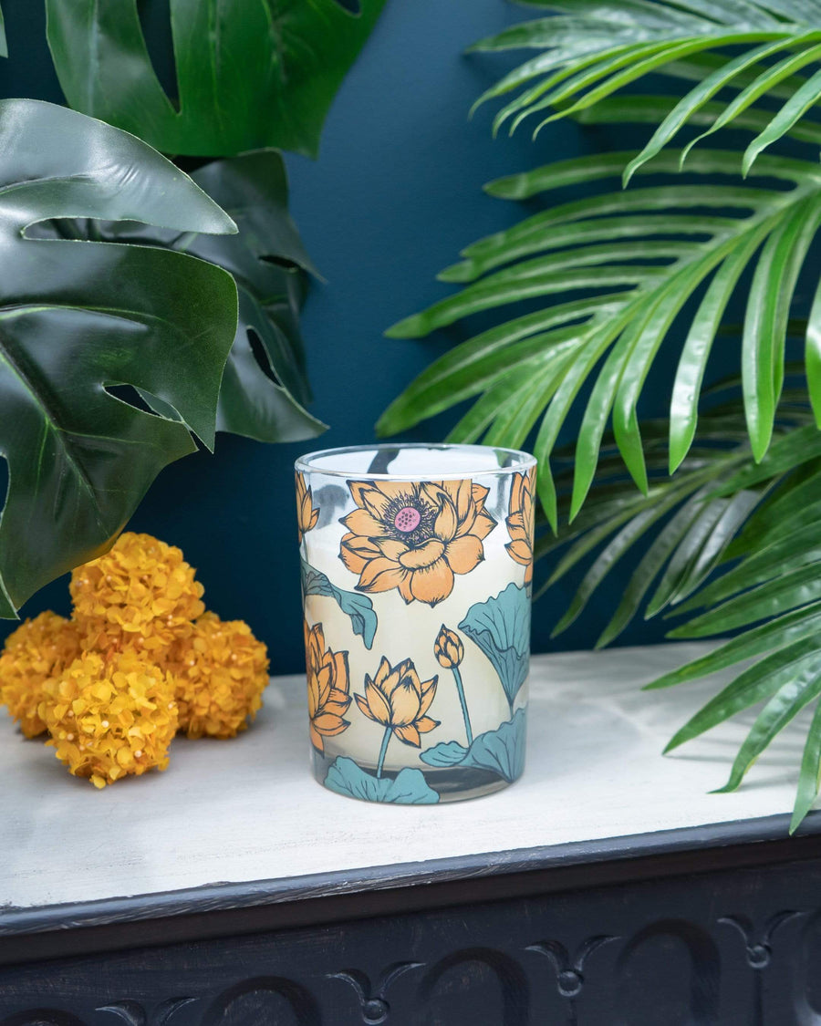 ESME Home Thailand Wax Filled Pot in Gift Box - Thai Flower Market Scent