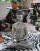 Art Deco Silver Buddha Side Table